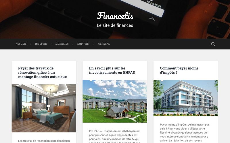 Financetis, le site de finances